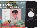 Elvis - 45 - Blue Christmas & Wooden Heart - w/Pic Slv