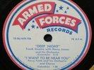 V Disc Armed Forces AFR-105 Benny Goodman Frank Sinatra