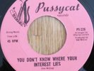 MOD Northern Soul DANA VALERY You don't know where...45