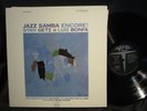 Stan Getz Jazz Samba Encore LP
