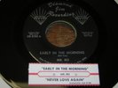 Mr Bo DETROIT R&B BLUES 45 Early in the Morning / Never
