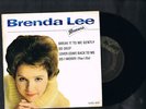 BRENDA LEE- BRUNSWICK 10225 EP- GERMAN- RARE