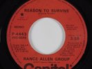70s Soul 45 RANCE ALLEN GROUP Reason To Survive HEAR