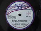 AFRICA  HERE I COME - FREDDIE McGREGOR 10in STUDIO ONE