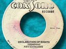Orig. ABYSSINIANS- DECLARATION OF RIGHTS- COXSONE EX+?