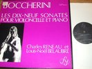 FY 011/014 Boccherini Cello Sonatas / Reneau 4 LP box