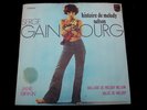 SERGE GAINSBOURG/MELODY NELSON/RARE SLEEVE PORTUGAL SP