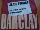 JEAN FERRAT - RARE FRENCH SP 45T PROMO BARCLAY 60.647