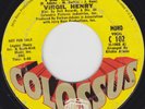 NORTHERN SOUL 45 RPM -VIRGIL HENRY on COLOSSUS