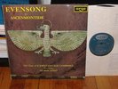 EVENSONG FOR ASCENSIONTIDE  ARGO ZRG 511 - 1st Oval TAS