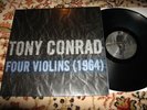 Tony Conrad LP four violins DRONE faust