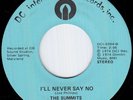 SUMMITS Never Say No / Sleepwalking  SOUL FUNK