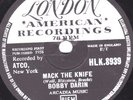  1959 UK #1 BOBBY DARIN 78 