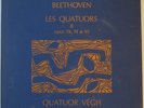 BEETHOVEN Les Quatuors II * VEGH QUARTET * RARE FRENCH VALOIS 3 LP BOX SET NM