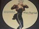 Madonna  Who's That Girl Rare Uk Picture Disc No Promo