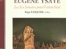 2lp ysaye ldx 78668 kremer/arn 38366 pasquier 6 sonatas