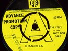 KINKS SHANGRI LA 45 1969 PYE 17812 PROMO