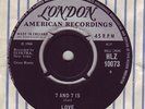 LOVE *7 AND 7 IS/ No FOURTEEN* 1966 LONDON GREAT PSYCH