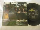 BEATLES EP 45 Nowhere Man+3 BLACK&GOLD 70's press