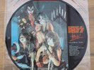 KISS KISS THIS PICTURE DISC LP LIVE ROME 29/9/80 MINT