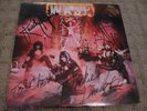 W.A.S.P. 1984 PROMO RECORD RARE  SIGNED BY 4 MEMBERS