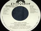 GLORIA GAYNOR THIS LOVE AFFAIR NORTHERN SOUL PROMO 45