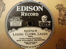 EDISON 52372 JACK STILLMAN'S Laugh, Clown, Laugh N-