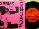 THE GERMS Lexicon Devil 1ST Press 7