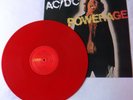 AC/DC   POWERAGE   RARE RED VINYL WAX LP
