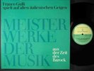 FRANCO GULLI Recital Historic Violins PRIVATE NM