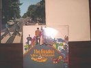 The Beatles x3 LPs Yellow Submarine, Abbey Road, The Be