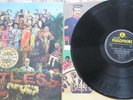 BEATLES  SGT PEPPER YELLOW& BLACK MONO LP PMC 7027