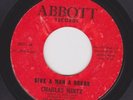 CHARLES MINTZ on ABBOTT Give a man a break FUNK 45 HEAR