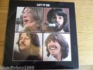 THE BEATLES LET IT BE LP UK PRESS 3U/3U NM/EX-