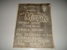 MISFITS rare original flyer 1/83 denver Earth AD tour M