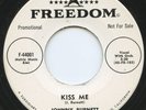 HEAR- Rare Rockabilly 45- Johnny Burnett - Kiss Me - Fr