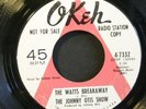 45 JOHNNY OTIS SHOW on OKEH Watts Breakaway funk LISTEN