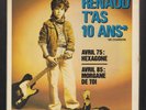 RARE COFFRET  6 45T P/S- RENAUD-T'AS 10 ANS- PGF 883 43