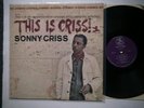 SONNY CRISS This is Criss PRESTIGE VAN GELDER U.S. LP