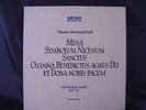 Archiv Bach * MISSA SYMBOLUM NICENUM SANCTUS * 3 LP