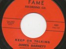 James Barnett Keep Talking 45 rare NORTHERN SOUL dancer