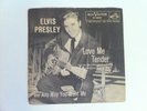 Elvis Presley - Love Me Tender - Black & White Sleeve O