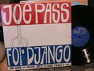JOE PASS - FOR DJANGO PACIFIC JAZZ MONO IN SHRINK VERY 