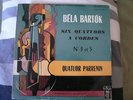 FRENCH lp BELA BARTOK SIX QUATUORS A CORDES N°3 & N°5 Q
