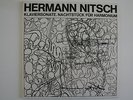 HERMANN NITSCH-KLAVIERSONATE.NACHSTUCK FUR HARMONIUM OT