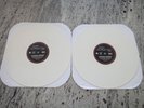 PAIR OF WHITE SERATO RECORDS - VERY RARE VINYL - OG ORI