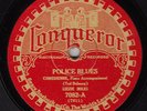 LIZZIE MILES - Conqueror 7082 - Police Blues / You Can't Have It - BLUES 78 VG+