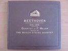 HIS MASTERS VOICE BEETHOVEN OP.135 BUSCH STRING QUARTET