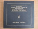 COLUMBIA TSCHAIKOWSKY CONCERTO IN D BRONISLAW HUBERMAN