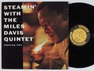 MILES DAVIS Steamin with... PRESTIGE LP